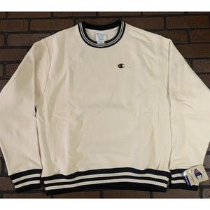 CHAMPION Cream Crew Neck ~BRAND NEW~ S M‎
